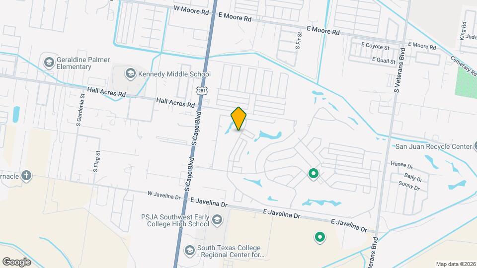 2614 Ashley Dr, Unit Plantation Home Map and Location Details
