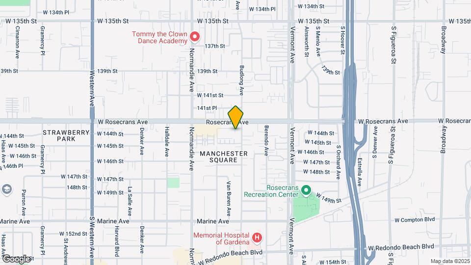 1210 W 144th St Map and Location Details