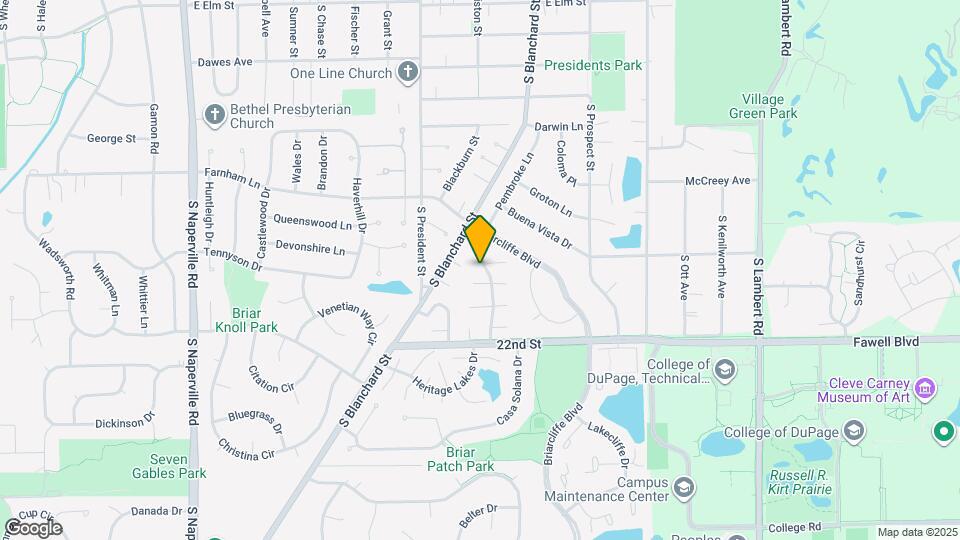 1576 Dundee Dr Map and Location Details