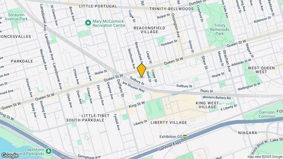 180 Sudbury St Map and Location Details