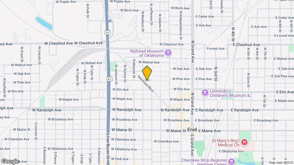 415 Kenwood Blvd Map and Location Details