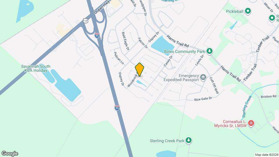 95 Egrets Nest Ln Map and Location Details