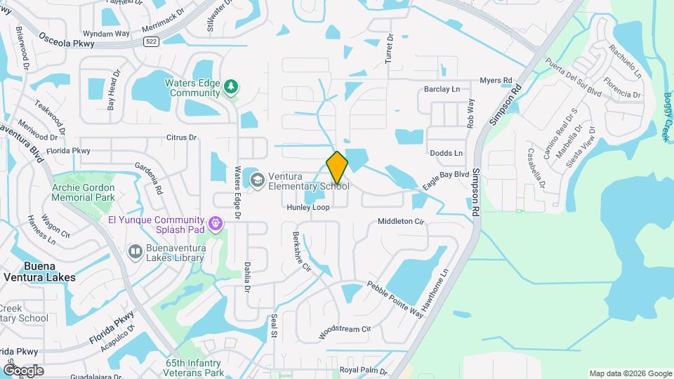 2913 Ariel Ave Mapa y Detalles de la Ubicación