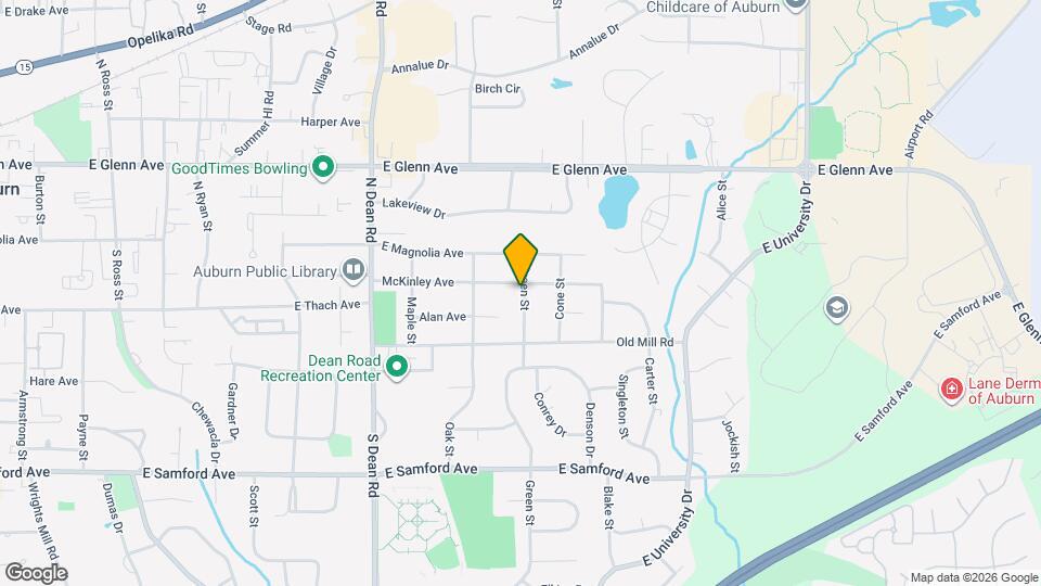 1040-1042 McKinley Ave Map and Location Details