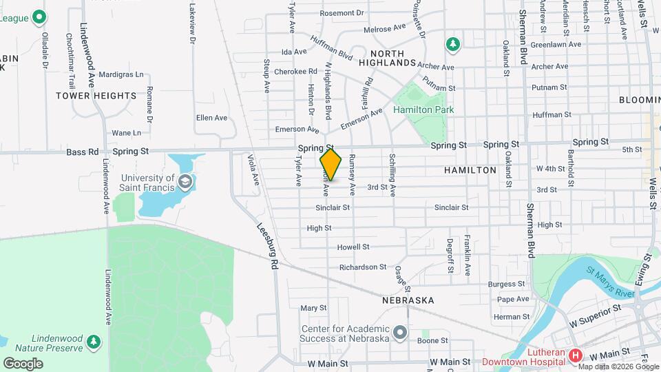 1732 3rd St Map and Location Details