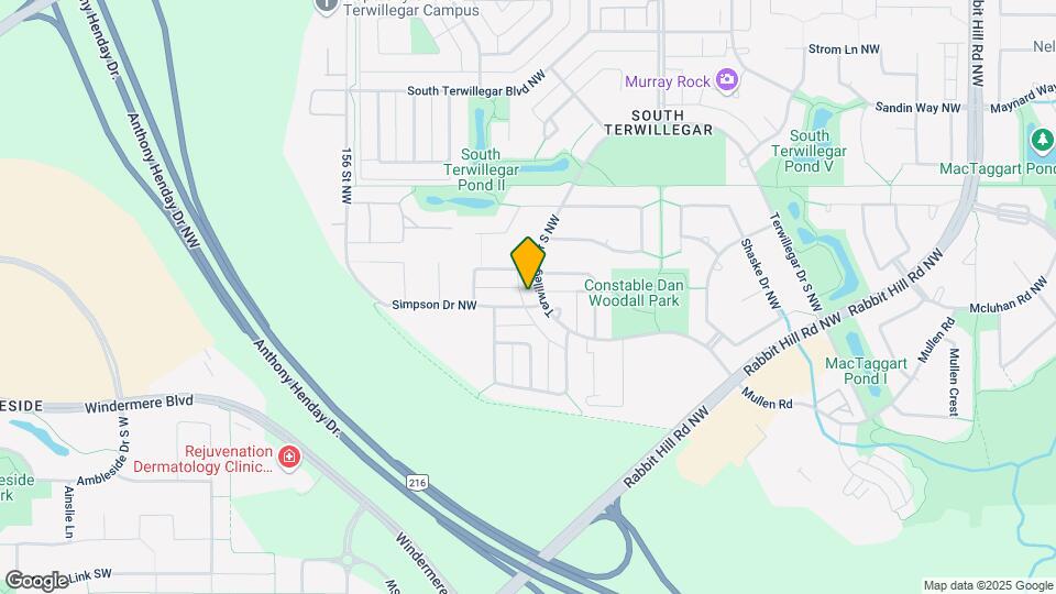 7261 Terwillegar Dr S NW Map and Location Details
