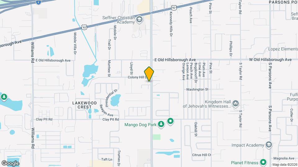 11664 Mango Ridge Blvd Map and Location Details
