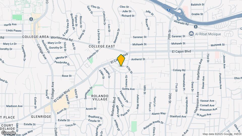 6665 Amherst St Map and Location Details