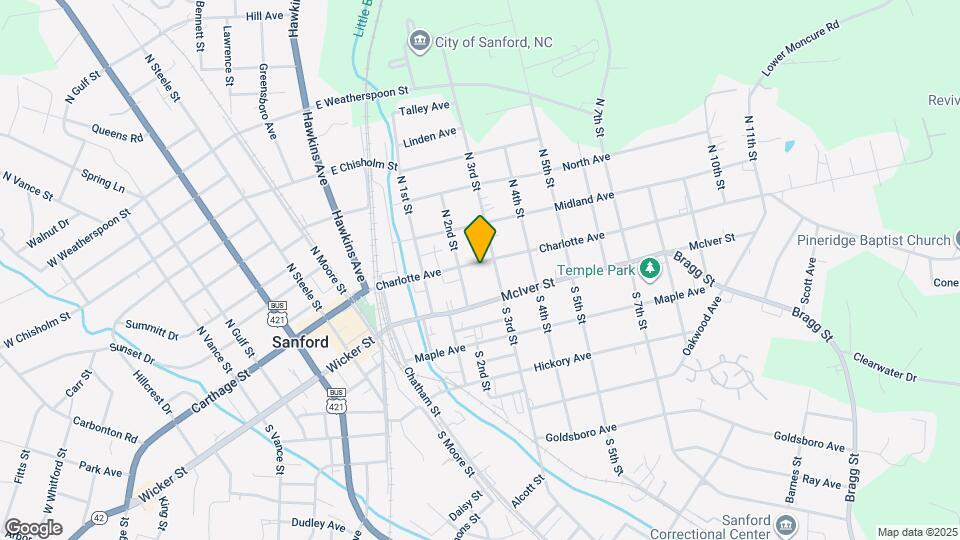 228 Charlotte Ave Map and Location Details