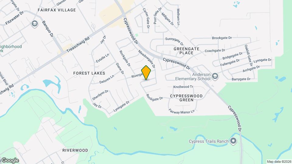 5522 Bridgegate Dr Map and Location Details