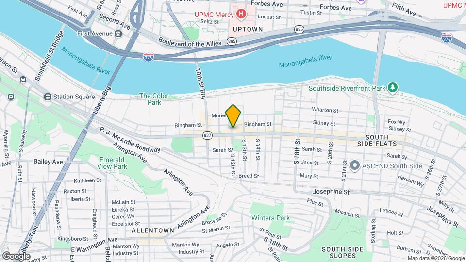 53 S 12th St, Unit 301 Map and Location Details