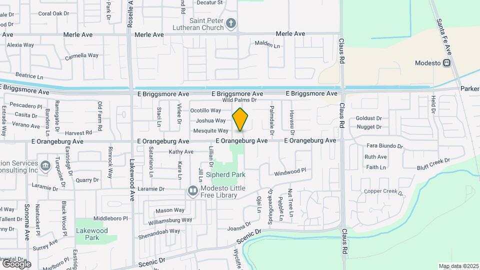 1405 Fransen Ln Map and Location Details