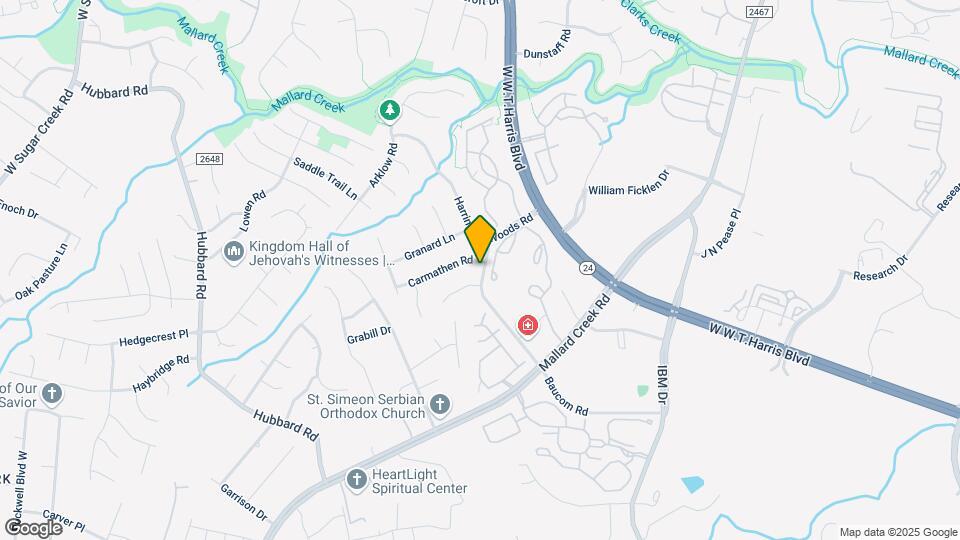 2405 Carmathen Rd Map and Location Details