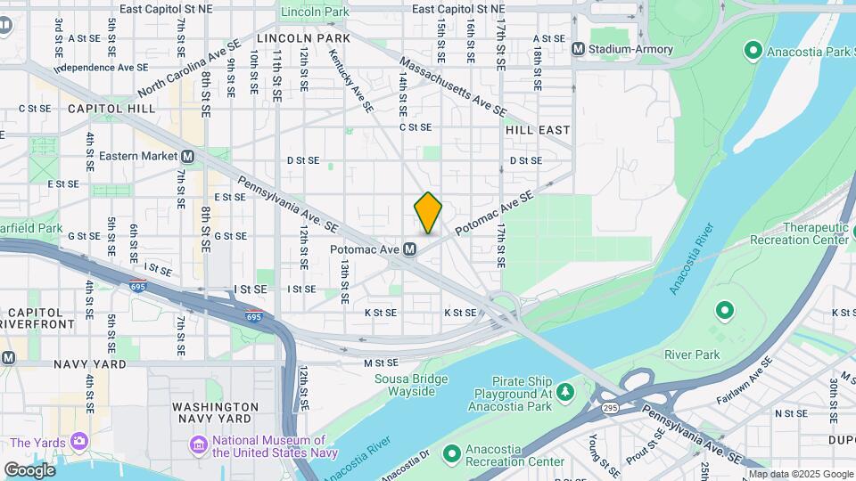 1434 Potomac Ave SE Map and Location Details