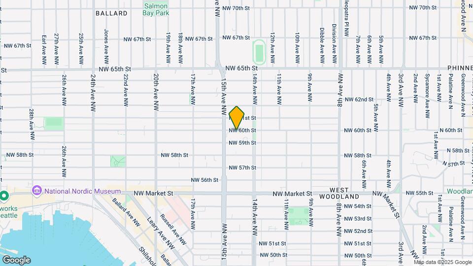 1433 NW 60th St Map and Location Details
