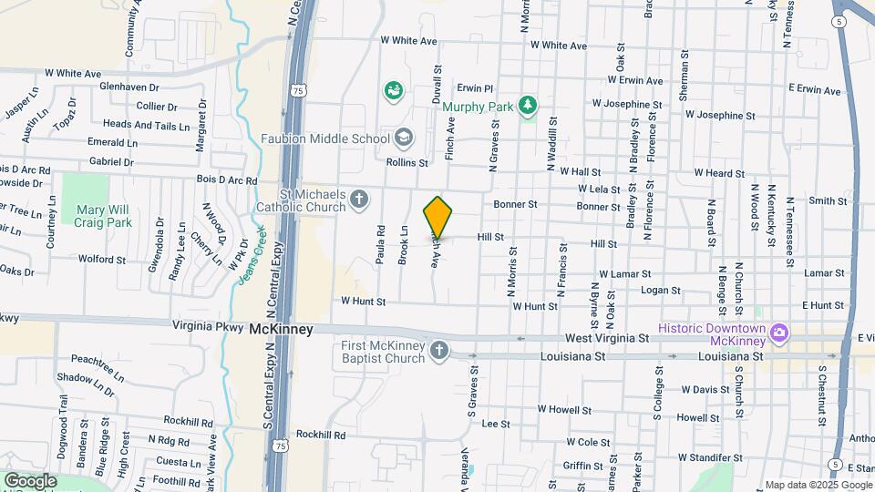 2505 Finch St Map and Location Details