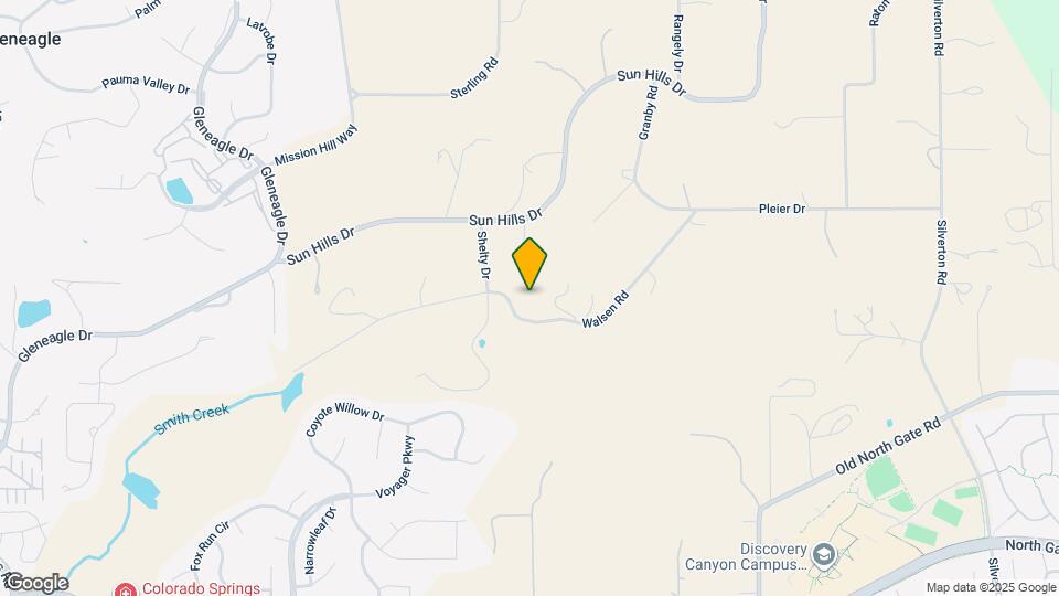 1020 Walsen Rd Map and Location Details