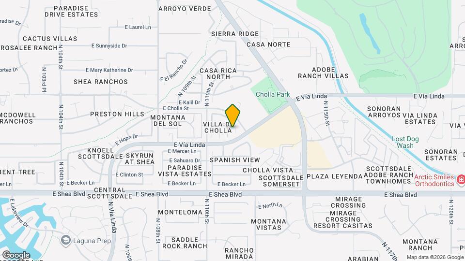 11050 N 111th Way Map and Location Details