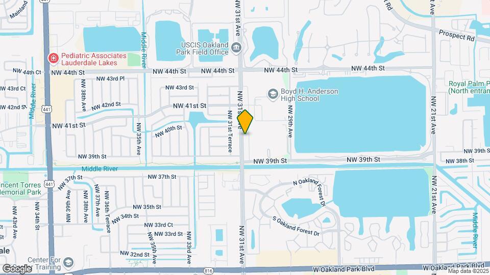 3961 NW 30th Ter Mapa y Detalles de la Ubicación
