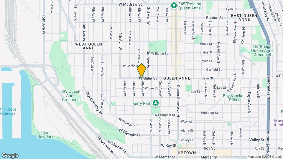 405 W Galer St Map and Location Details