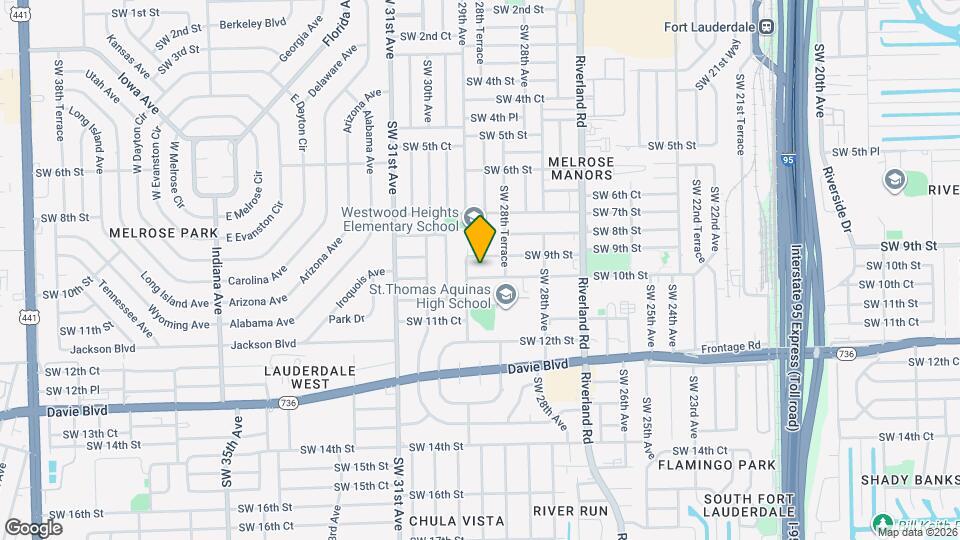 2879 SW 10th St Map and Location Details