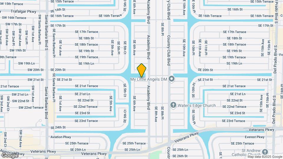 613 SE 21st St Map and Location Details