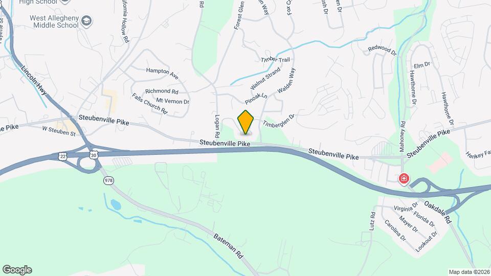 27607 Evergreen Run Map and Location Details