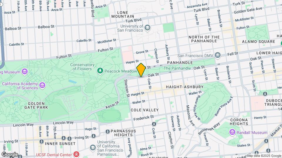 1963 Oak St Mapa y Detalles de la Ubicación