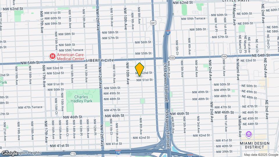 807 NW 51st St Map and Location Details