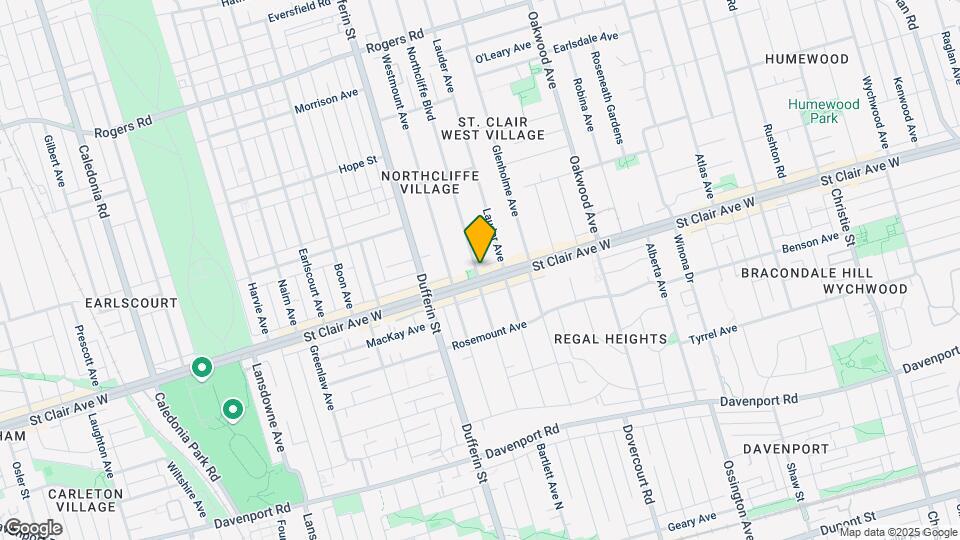 101 Northcliffe Blvd Map and Location Details
