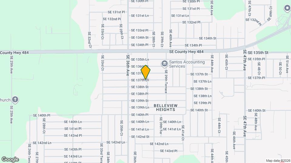 3770 SE 137th Ln Map and Location Details
