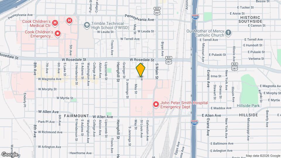 309 W Daggett Ave Map and Location Details