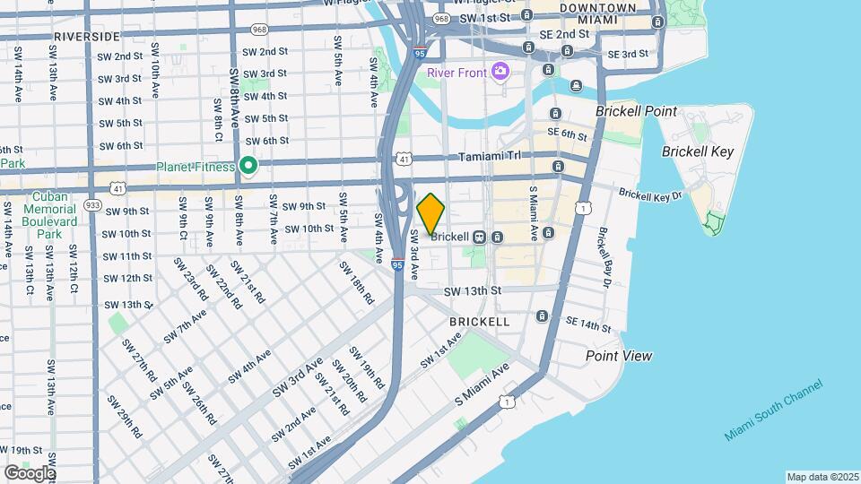 245 SW 11th St Map and Location Details