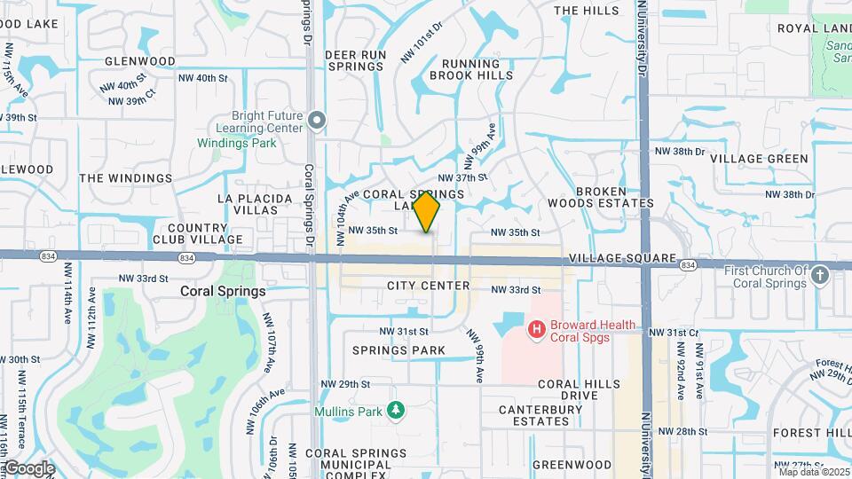 10100 NW 35th St Map and Location Details