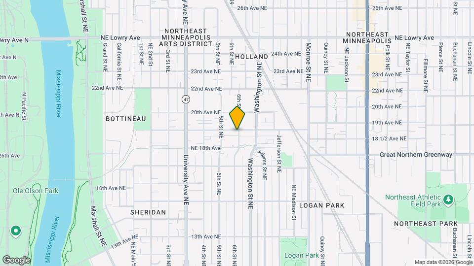 528 19th Ave NE Mapa y Detalles de la Ubicación