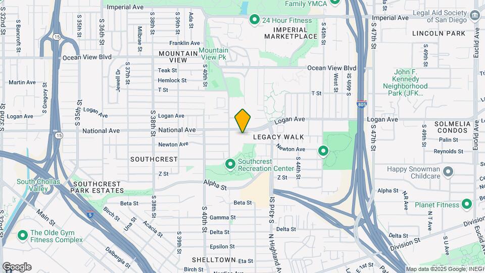 4152 Newton Ave Mapa y Detalles de la Ubicación