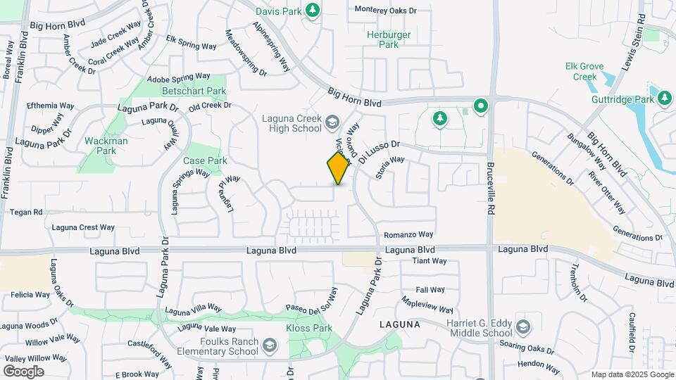 6540 Shasta Creek Way Map and Location Details