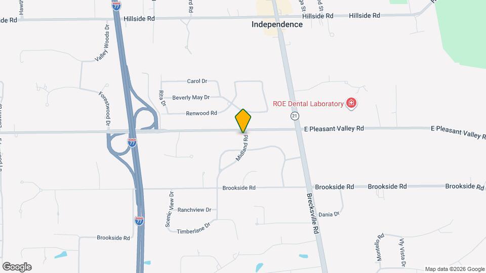 6628 E Pleasant Valley Rd Map and Location Details