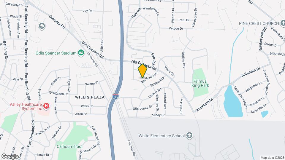 1273 Bedford Ave Map and Location Details