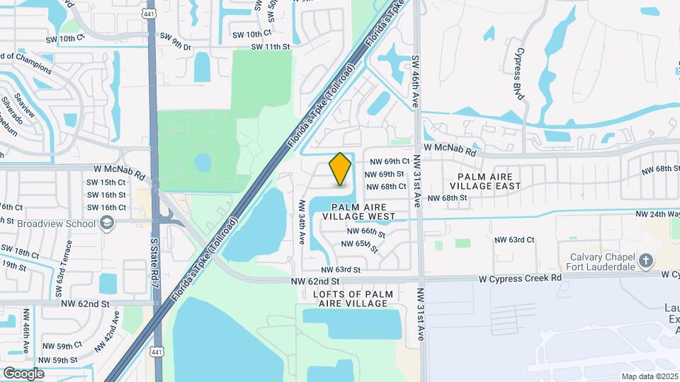 3318 NW 68th Ct Map and Location Details