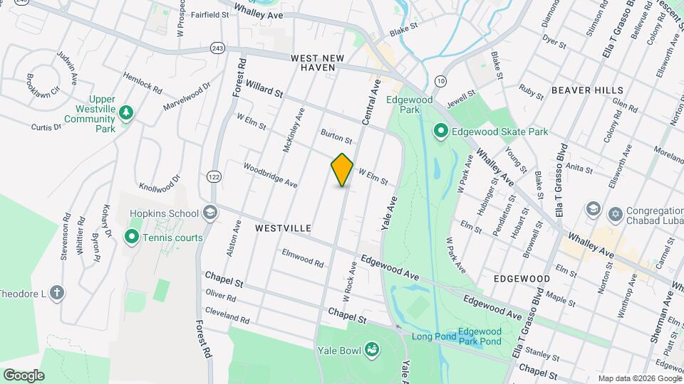 420 Central Ave, Unit Beautiful 2-bd in Westville Map and Location Details