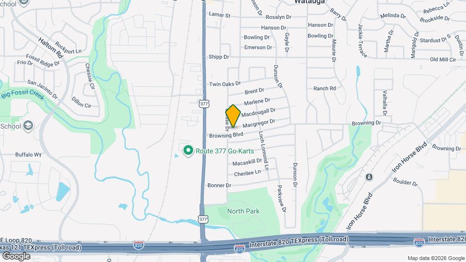 5604 Macgregor Dr Map and Location Details