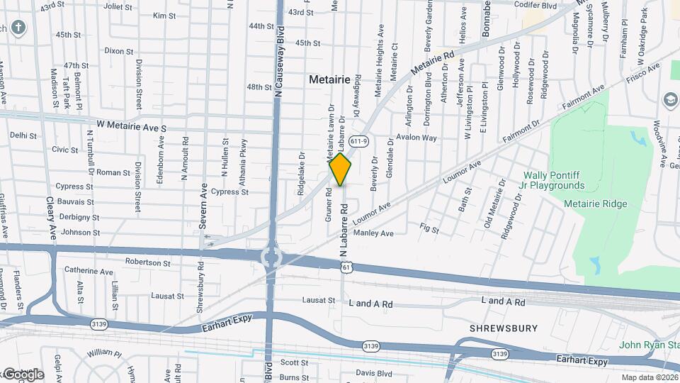 508 N Labarre Rd, Unit B Mapa y Detalles de la Ubicación