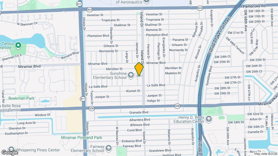 2649 Jamaica Dr Map and Location Details