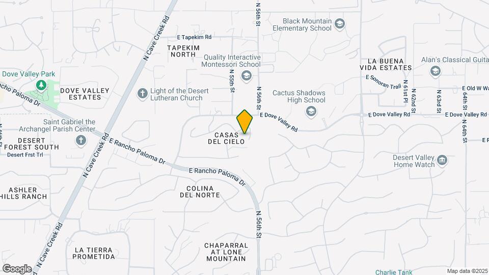 32806 N 55th Pl Mapa y Detalles de la Ubicación