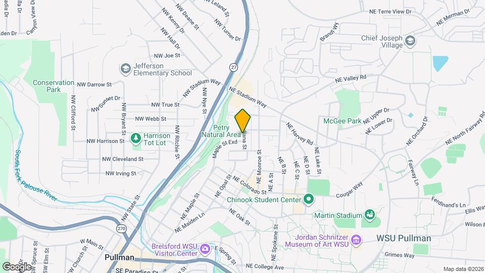 1065 NE Indiana St Map and Location Details