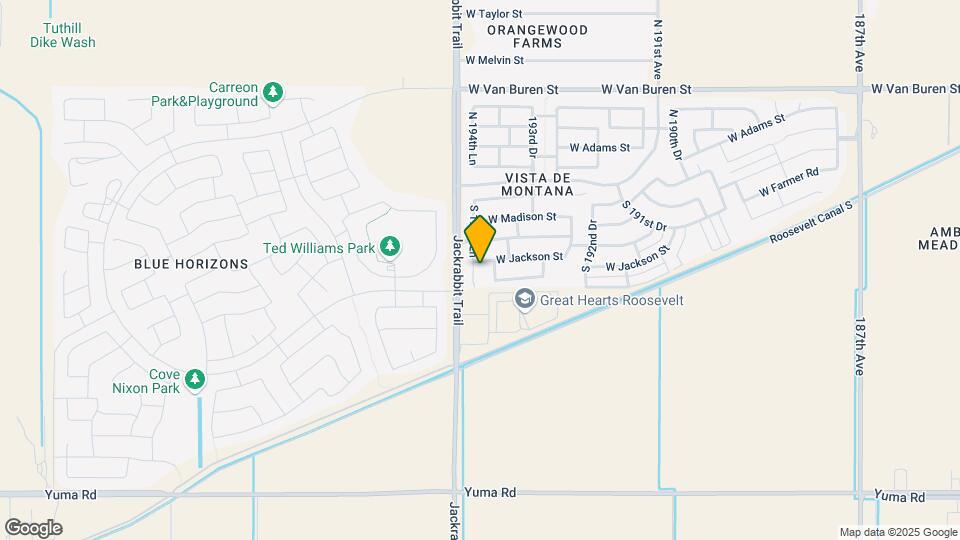 423 S 194th Ln Map and Location Details