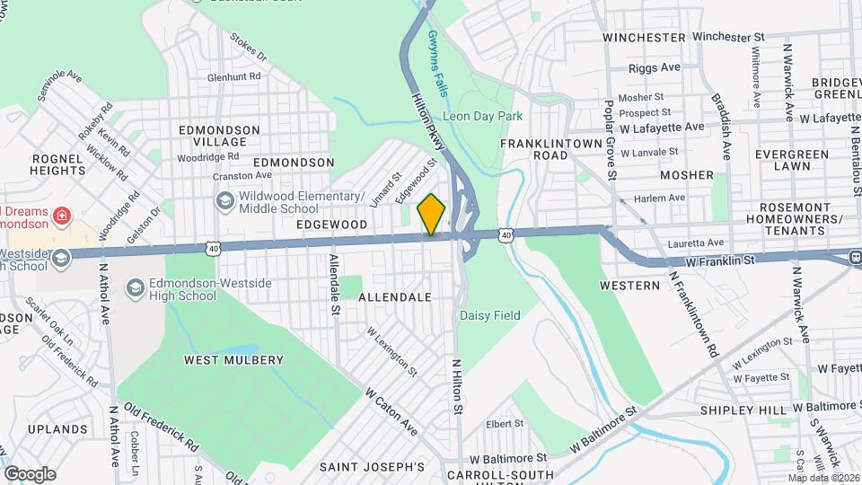 3325 Edmondson Ave Map and Location Details