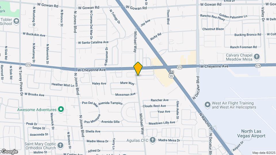 5325 Redberry St Map and Location Details