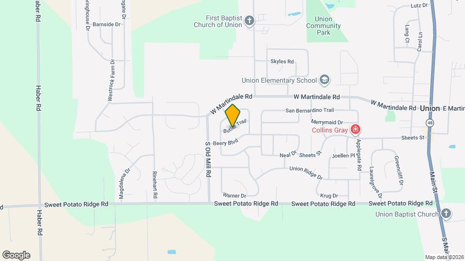 211 Butler Trail Map and Location Details